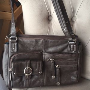 Genuine Leather Stone Mountain Purse